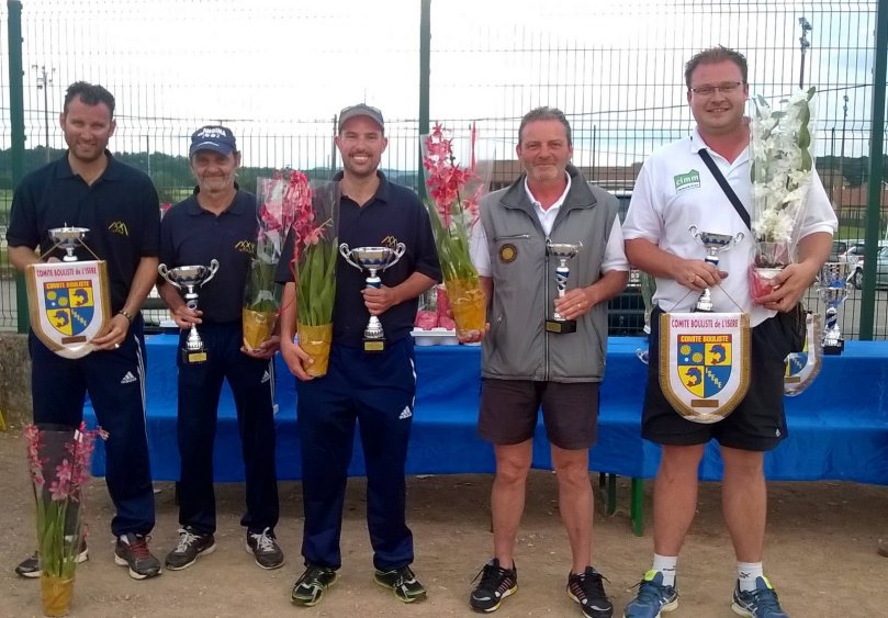 Finalistes 3ème division Masculins.